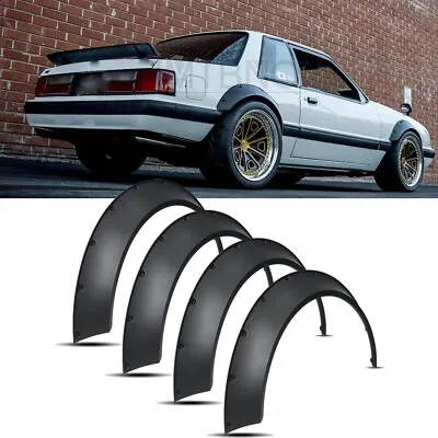 For Ford Mustang Foxbody 1978-1993 Fender Flares Extra Wide Body Kit Wheel Arch • $99.59