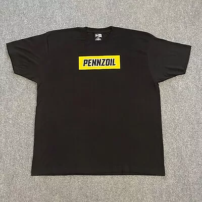 Pennzoil Motor Oil New Era T-Shirt Adult XXL Black Mopar DSR Motorsports Racing • $19.99