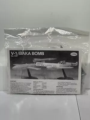 NOS VTG 1983 Testors Fieseler V-1 & Oka Bombs Missile Model Kit #626 BAG KIT • $20