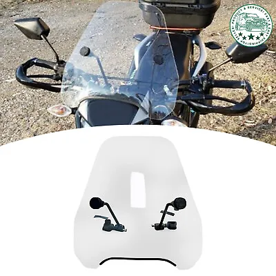 $57.50 • Buy Motorcycle Windshield Clear W/ Hardware For Harley Yamaha Honda  S06-1-C S06