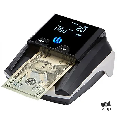 Multi Counterfeit Fake Bank Note Banknote Money Forgery Detector Checker Counter • £119.99