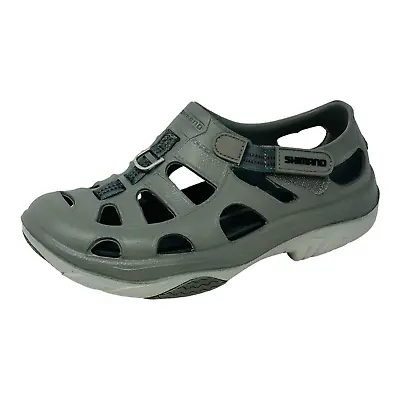 $50.47 • Buy Shimano Evair Marine / Fishing Shoes Sandals Mens Sizes M7/ W8.5 Gray Color