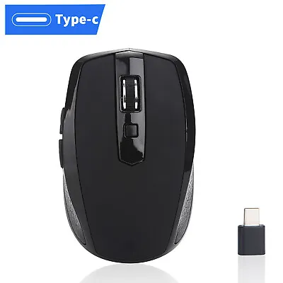 2.4GHZ Type C Wireless Mouse USB C Ergonomic Mice For MacbookPro C Devices • $10.99