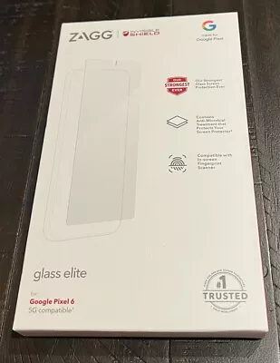 $8.75 • Buy New Zagg Glass Elite For Google Pixel 6 