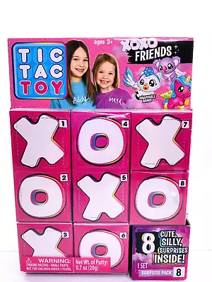 NIB Tic Tac Toy XOXO Friends #8  8 Surprises Inside 2019 • $46.78