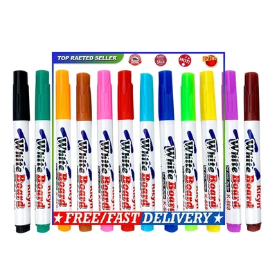 £4.67 • Buy Magical Water Painting Pen Erasable Drawing Whiteboard Floating Pen (4pcs)