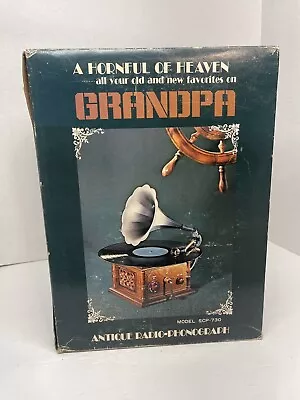 Antique Radio Phonograph Grandpa SCP-730 Brand New RARE • $100
