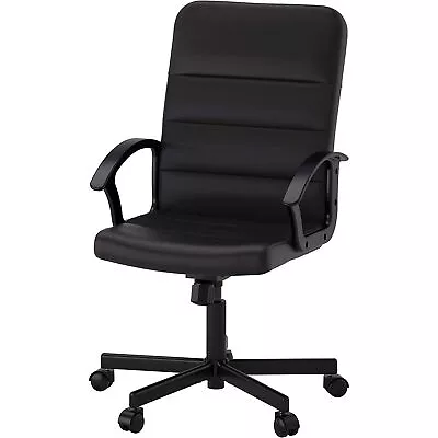 Chair Length Office Turning Black With Wheels Adjustable IN Height Metal • $619.20