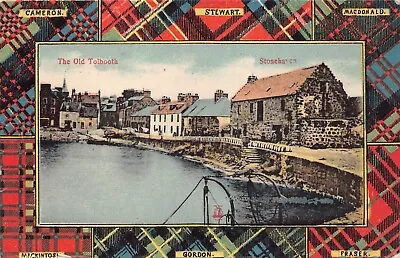 Postcard - The Old Tolbooth - Stonehaven - Tartans - Scotland - Milton - 1909 • £3.50