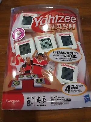 Electronic Yahtzee Flash Game Hasbro (Factory Sealed) • $22.25