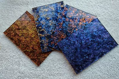 4 Sheets 6  X 4  Variety Van Gogh Mosaic Stained Glass • $28.50