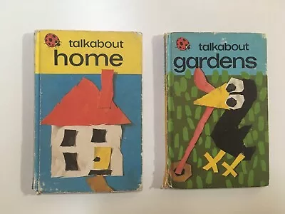 2x Ladybird Books Talkabout Home & Talkabout Gardens • £9.99