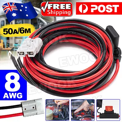 50AMP Wiring-Kit 12V 6m For Anderson Type Plug Battery Cable Quick Connect Tools • $88.95