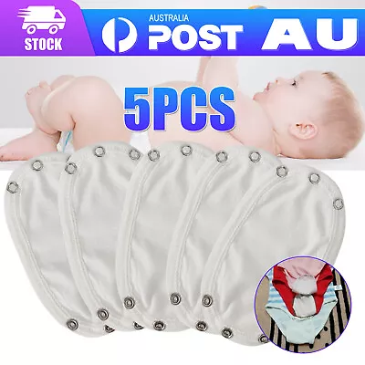$8.99 • Buy 5X Baby Bodysuit Extension Cloth Kids Romper Toddler Vest Extender Accessories Z