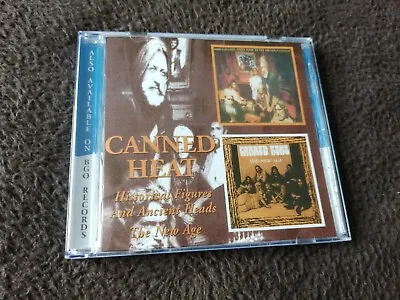 £9.99 • Buy Canned Heat - Historical Figures / The New Age - CD (2005) Blues Rock 1972-73