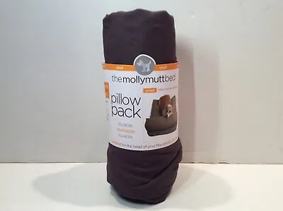 Molly Mutt Bed Dog PILLOW PACK - 100% Cotton Durable Washable SMALL Brown • $22.95