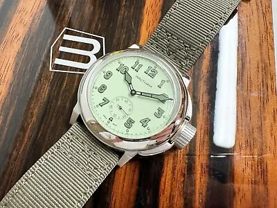 Waltham Field And Marine Small Second Sage Wristwatch - Complete Set • £1699.99