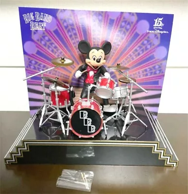 Tokyo Disney Sea Mickey Mouse Figure Big Band Beat 15th Drum Set Rare NM • $248.99