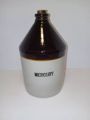 Stoneware Mercury Jug Poison • $15.99