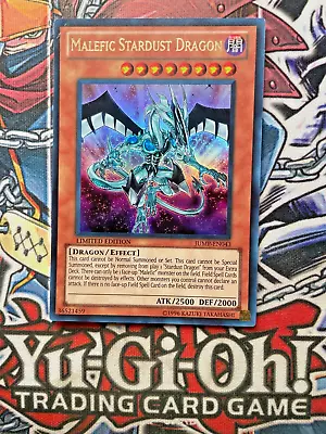 *** Malefic Stardust Dragon *** JUMP-EN043 | ULTRA Limited Ed | YuGiOh! LP • $8.97