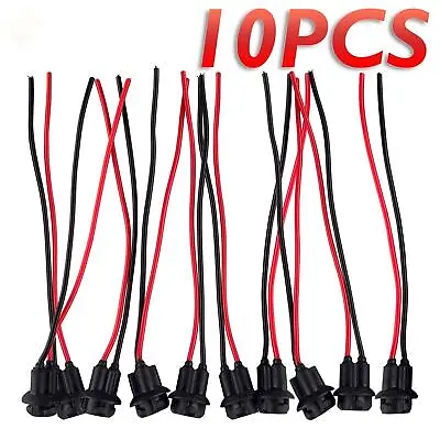 US Location T10 168 194 Light Bulb Extension Wiring Harness Socket Connector • $9.98