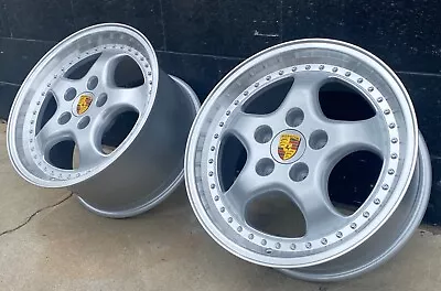 18x8 / 18x9.5 Porsche 5x130 Cup Style Wheels Rims Fit Narrow Body 944 • $1076