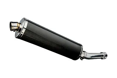 Aprilia RSV Mille R 1000 Delkevic Slip On 18  Carbon Oval Muffler Exhaust 98-03 • $289.99