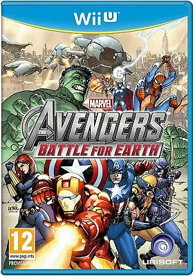 £15.98 • Buy Marvel The Avengers Battle For Earth-Nintendo Wii U MINT- FREE DELIVERY UK Stock