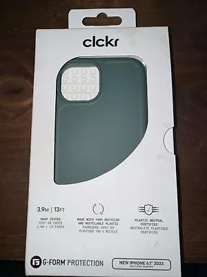 CLCKR G-Form Protection Case For MagSafe For IPhone 15 - Carbon Green • $3.99