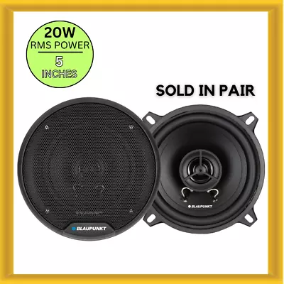 Blaupunkt E-Series BPSE552 5 Inch 2 Way Speakers 20 Watts RMS 40 Max Power 4 OHM • $30