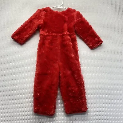Sesame Street Toddler Furry Elmo Red Costume Size  2T • $7.95