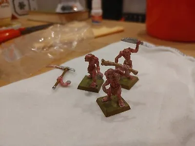 3 X Ghouls Metal Warhammer Old World AOS Undead (Vampire Counts) Army OOP • $45