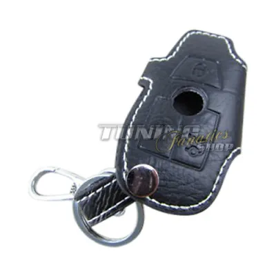 Key Bag Key Case Key Leather White 3 Fits Mercedes • $5.57