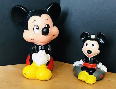 Fishing Bobber Mickey Mouse & Mickey Mouse Squeaky Both Vintage Excellent • $21.84