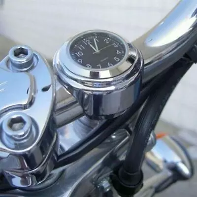 Waterproof 7/8 Motorcycle Bike Handlebar Universal  Mount Clock Watch FAST • $5.51
