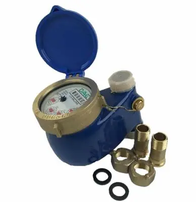 DAE V-75 Vertical Water Meter 3/4” NPT Couplings Measuring In Gallons • $45.99