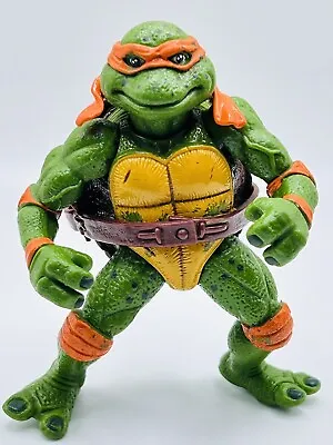 Tmnt Movie Star Mike With Belt Figure 1992 Vintage Ninja Turtles Michelangelo • $18.88