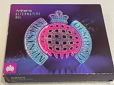 Anthems Alternative 80s - 3 CD's Album - 2011 Ministry Of Sound - 60 80's Tracks • £8.49