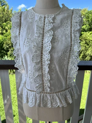 $90 • Buy Zimmerman Lace Top Sz 3. Like New