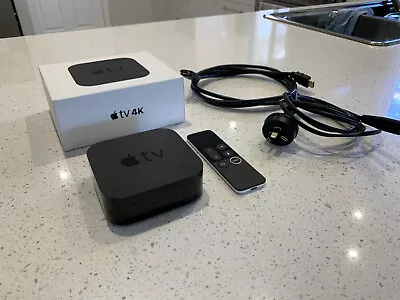 $190 • Buy Apple TV 5th Gen 64GB A1842 4K HDR Dolby Vision Atmos 2160p Siri Media Streamer