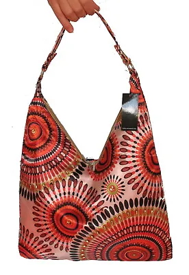 £19.99 • Buy LEKO Retro Summer Festival Bead Decorated Shoulder Bag Sunburst Colours   