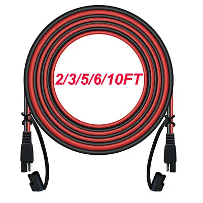 14AWG/16AWG SAE To SAE Extension Cable 2 Pin Quick Disconnect Wire Harness Cord • $10.99