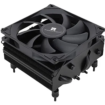 AXP90-X53 Black Low Profile CPU Air Cooler 53mm Height TL-9015B Slin PWM Fan • £21.11