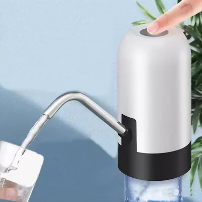  USB Charging Water Bottle Switch Pump Electric Automatic Dispenser 5 Gallon • $7.88