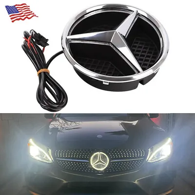 2013-2018 Led Front Grille Star Emblem Light For Mercedes Benz C E ML CLA GLK • $26.77