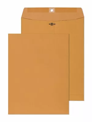 10pk Manila 9  X 12  Members Mark Mailing Envelopes Brown Mailers • $7.99