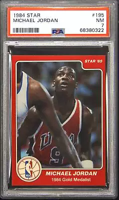 1984 Star #195 Michael Jordan PSA 7 • $5799