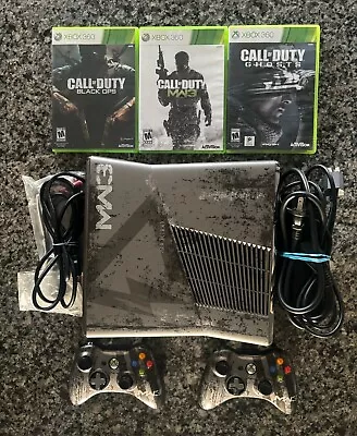 Xbox 360 S Call Of Duty: Modern Warfare 3 MW3 LE 320GB Console W/Controllers Lot • $199.99