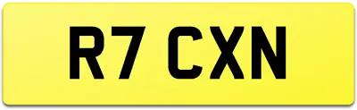 Coxon Surname Quality 1 Digit Private Reg Number Plate R7 Cxn / Cox Coxo Coxey • £599