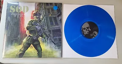 S.O.D. Stormtroopers Of Death Tour Blue Vinyl LP Record New • $34.99
